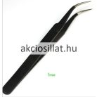 Vetus ESD-15 műszempilla csipesz íves