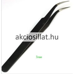 Vetus ESD-15 műszempilla csipesz íves