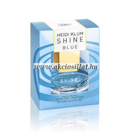 Heidi-Klum-Shine-Blue-parfum-rendeles-EDT-15ml