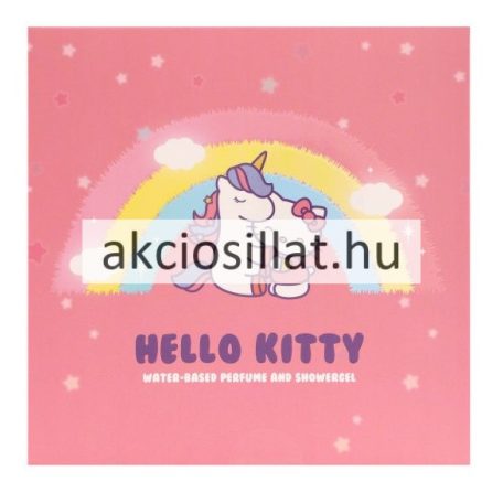 Hello Kitty és Unikornis Szivárványos ajándékcsomag 