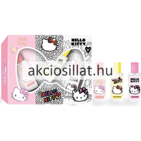 Hello Kitty Parfüm Szett ajándékcsomag 