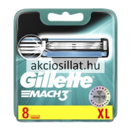 Gillette Mach3 borotvabetét 8db-os