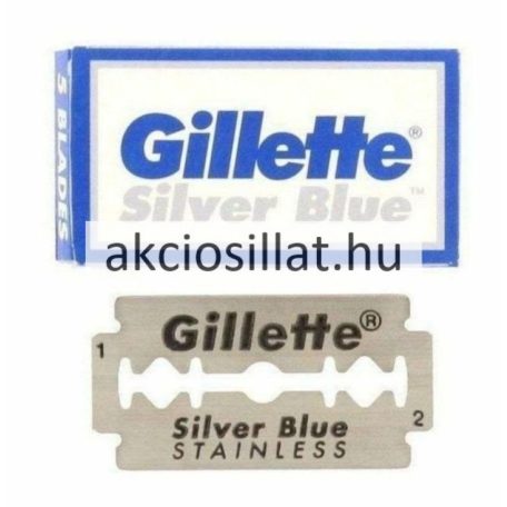 Gillette Silver Blue hagyományos borotvapenge 5db