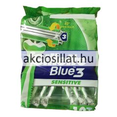 Gillette Blue3 Sensitive eldobható borotva 12db-os