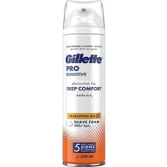 Gillette Pro Sensitive Deep Comfort borotvahab 250ml
