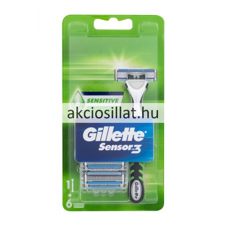 Gillette Sensor3 Sensitive borotvakészülék + 6 betét