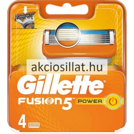 Gillette Fusion5 Power Borotvabetét 4db