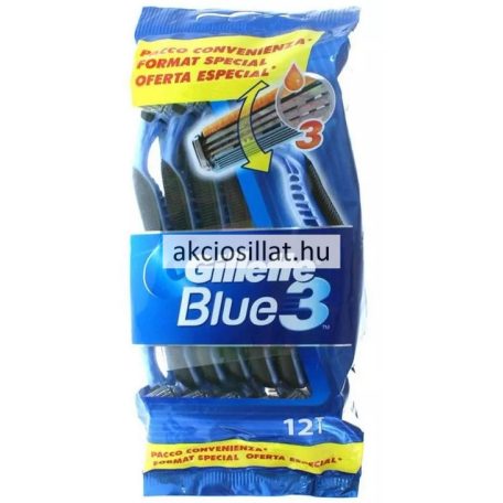 Gillette Blue3 eldobható borotva 12db-os