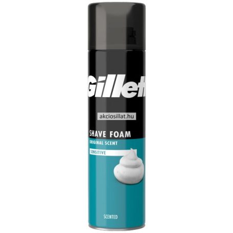 Gillette Sensitive borotvahab 200ml