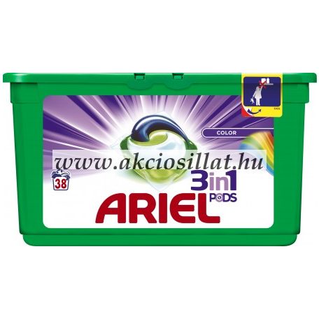 Ariel-3in1-Color-Style-mosokapszula-38db