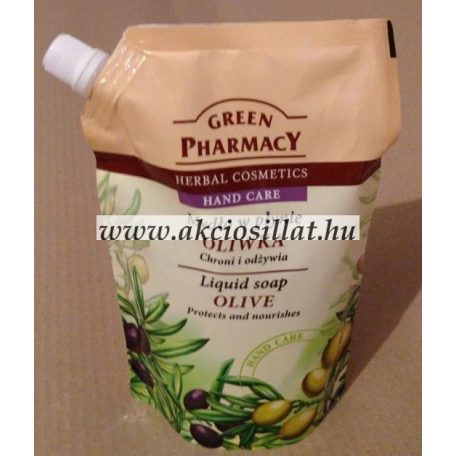 Green-Pharmacy-folyekony-szappan-utantolto-oliva-kivonattal-465ml