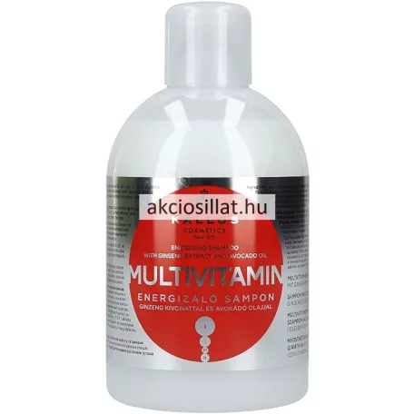 Kallos Kjmn Multivitamin Energizáló sampon 1L