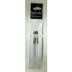 Rose Cosmetics Szemhéjtus Ecset Készlet kicsi 3db-os