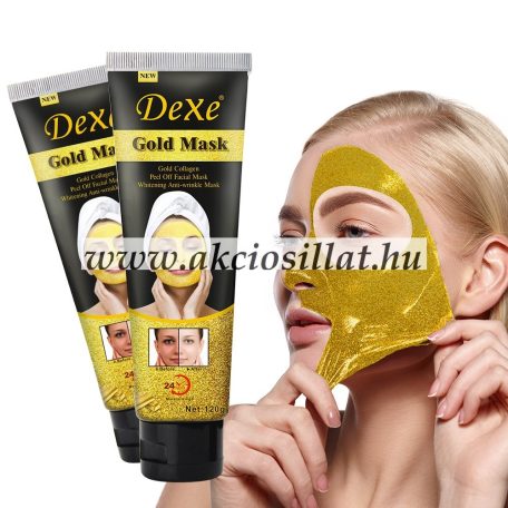 Dexe Gold Mask Gold Collagen Ránctalanító Lehúzható Arcmaszk 120g