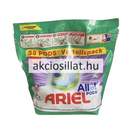 Ariel Color+ All-in-1 Pods mosókapszula 38db
