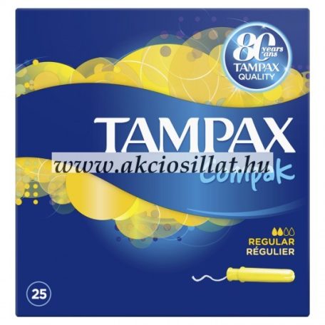 Tampax Compak Regular tampon 25db