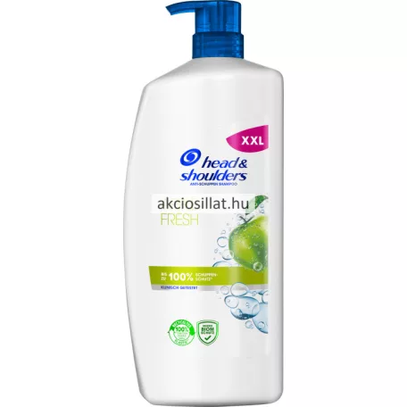 Head & Shoulders Apple Fresh pumpás sampon 900ml