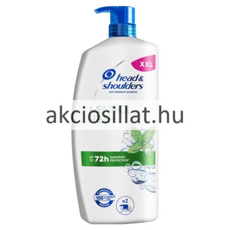 Head & Shoulders Menthol Fresh pumpás sampon 900ml