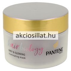   Pantene Hair Biology Gray & Glowing Hamvasító Hajpakolás 160ml