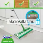 Swiffer padlótisztító csomag ( nyél + 11 kendő )
