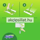 Swiffer padlótisztító csomag ( nyél + 11 kendő )