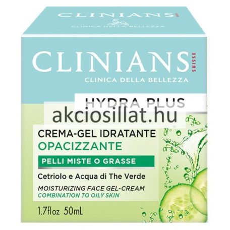 Clinians Hydra Plus Cucumber Arckrém 50ml