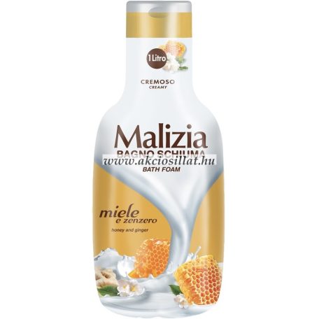 Malizia habfürdő Méz és Gyömbér 1000ml