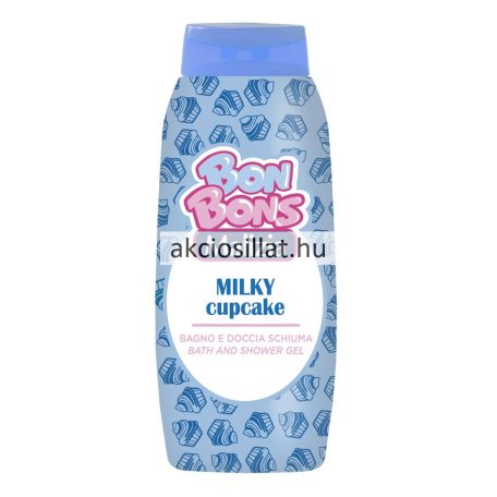 Malizia Bon Bons Milky Cupcake hab és tusfürdő 500ml