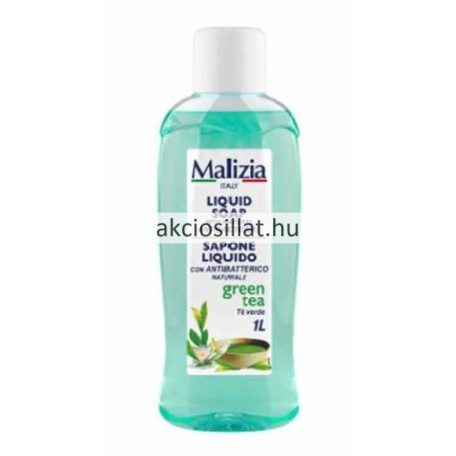 Malizia Green Tea antibakteriális folyékony szappan 1L