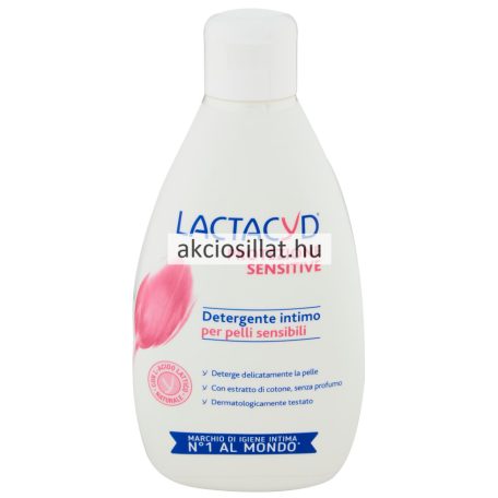 Lactacyd Sensitive Intim mosakodógél 300ml (Protezione Sensitive)