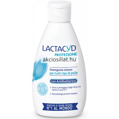Lactacyd Antibacterial Intim mosakodógél 300ml (Protezione Attiva)
