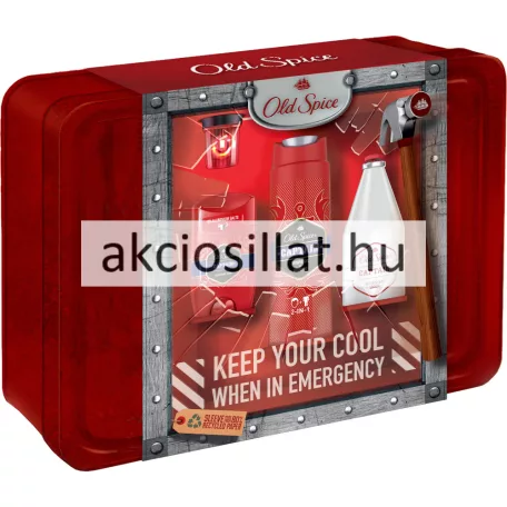 Old Spice Captain Fémdobozos Ajándékcsomag ( Stift + After+ Tus )