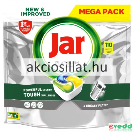 Jar Platinum Mosogatógép Tabletta 110db 