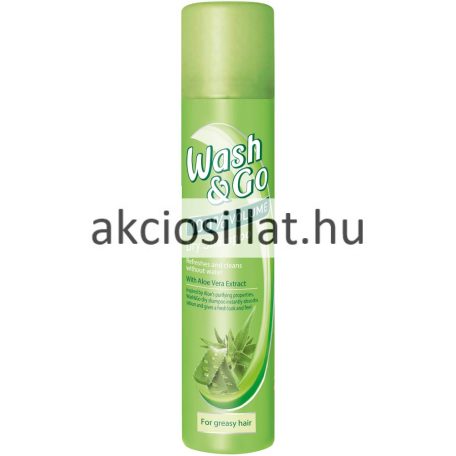 Wash & Go Aloe Vera száraz sampon 200ml