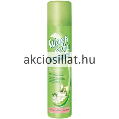 Wash & Go Jasmin Extract száraz sampon 200ml