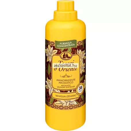 Tesori D'Oriente Vanília és Gyömbér öblítő koncentrátum 750ml