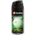 Lotto Green 150ml-es férfi dezodor spray fekete flakonja zöld fénnyel övezett golflabda grafikával és zöld fújófejes fekete kupakkal.