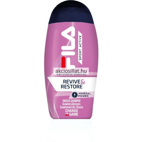 Fila Sport Active Revive & Restore 2in1 sampon és tusfürdő gél 250ml