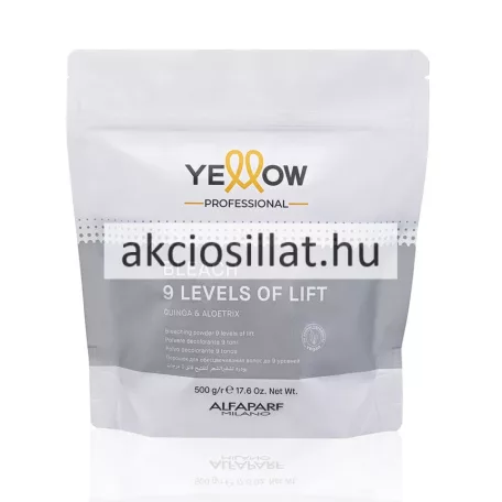 Yellow Bleach 9 Levels Of Lift szőkítőpor 500g