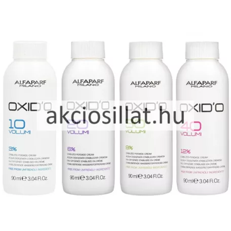 Alfaparf Milano OXID'O Krémhidrogén 40 Vol 12% 90ml