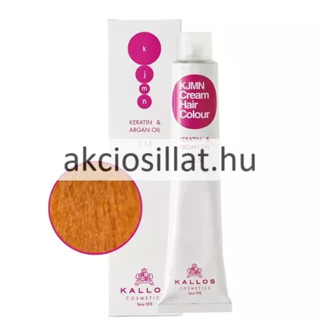 KALLOS KJMN KRÉM HAJFESTÉK 8.43   VILÁGOS SZŐKE RÉZ ARANY