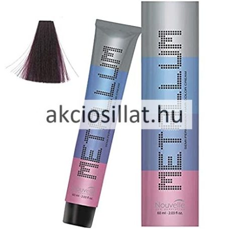 Nouvelle Metallum Féltartós Hajszínező Krém 7.212 Sensual Violet 60ml