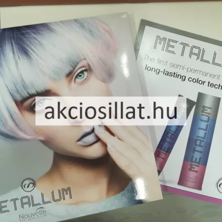 Nouvelle Metallum Féltartós Hajszínező Krém 6.92 Blue Petroleum 60ml
