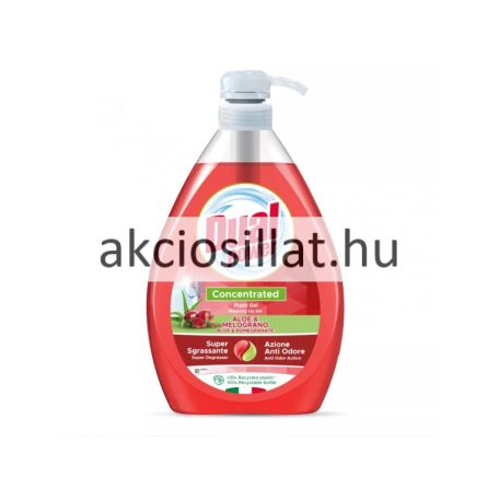 Dual Power Aloe Verás Gránátalmás Mosogatószer pumpás 1000ml