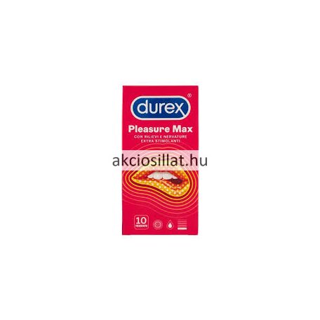 Durex Pleasure Max óvszer 10db