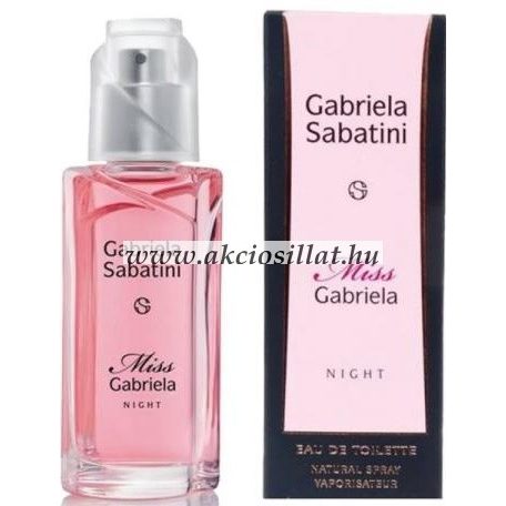 Gabriela-Sabatini-Miss-Gabriela-Night-rendeles-EDT-30ml
