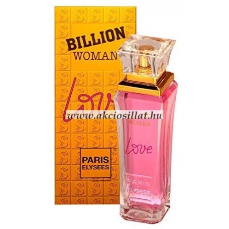 Paris Elysees Billion Love Woman EDT 100ml / Aquolina Pink Sugar parfüm utánzat