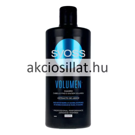 Syoss Volumen Sampon 440ml