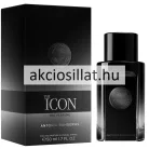 Antonio Banderas The Icon The Parfum 50ml EDP ferfi parfum sötétkék üvegben arany érmével.