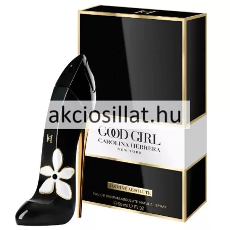Carolina Herrera Good Girl Jasmine Absolute 50ml női parfüm kék tűsarkú flakonban - Akciós Illat